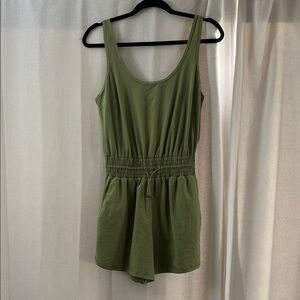 Abercrombie & Fitch Green Romper